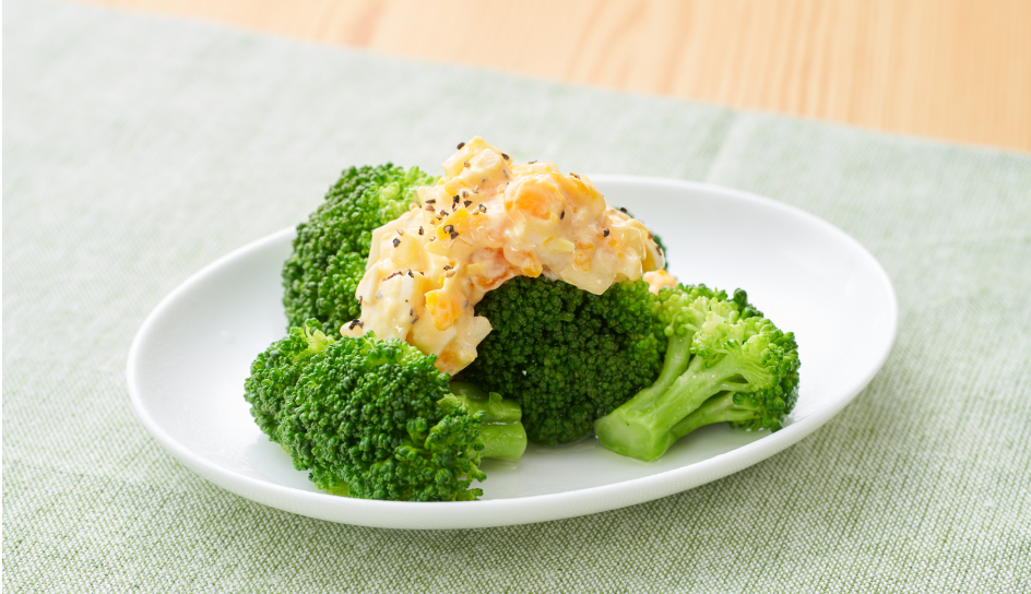 ブロッコリーのタルタル風サラダ