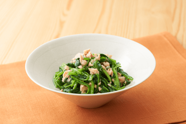 ほうれん草のツナ和え