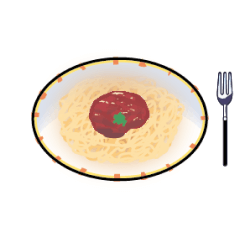 ミートソーススパゲティ