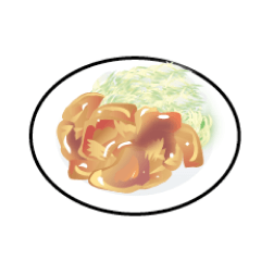 豚ロースしょうが焼き