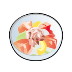 ツナ入りサラダ